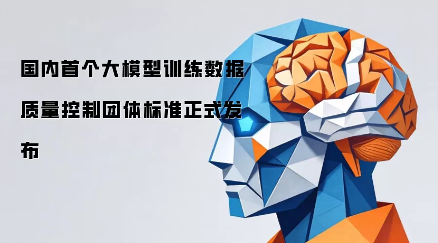 全国首个大模型训练数据质量控制团体标准正式发布