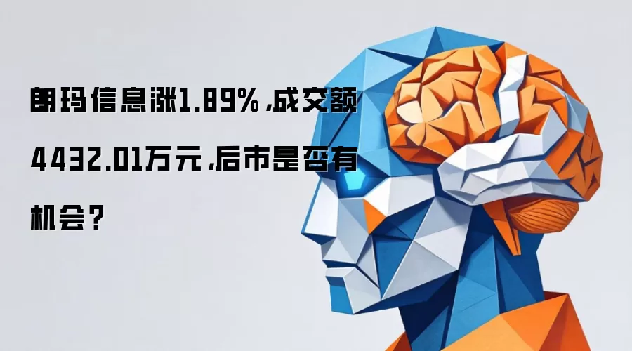 朗玛信息涨1.89%:成交额4432.01万元:后市是否有机会？