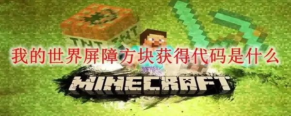 我的世界屏障方块获得代码是什么