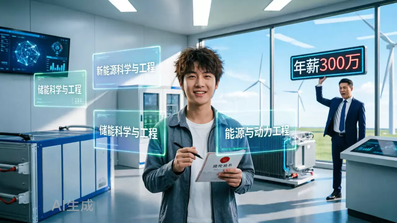 储能行业缺人缺到什么程度？年薪300万挖不到人：高考选这三大能源专业或许能赢
