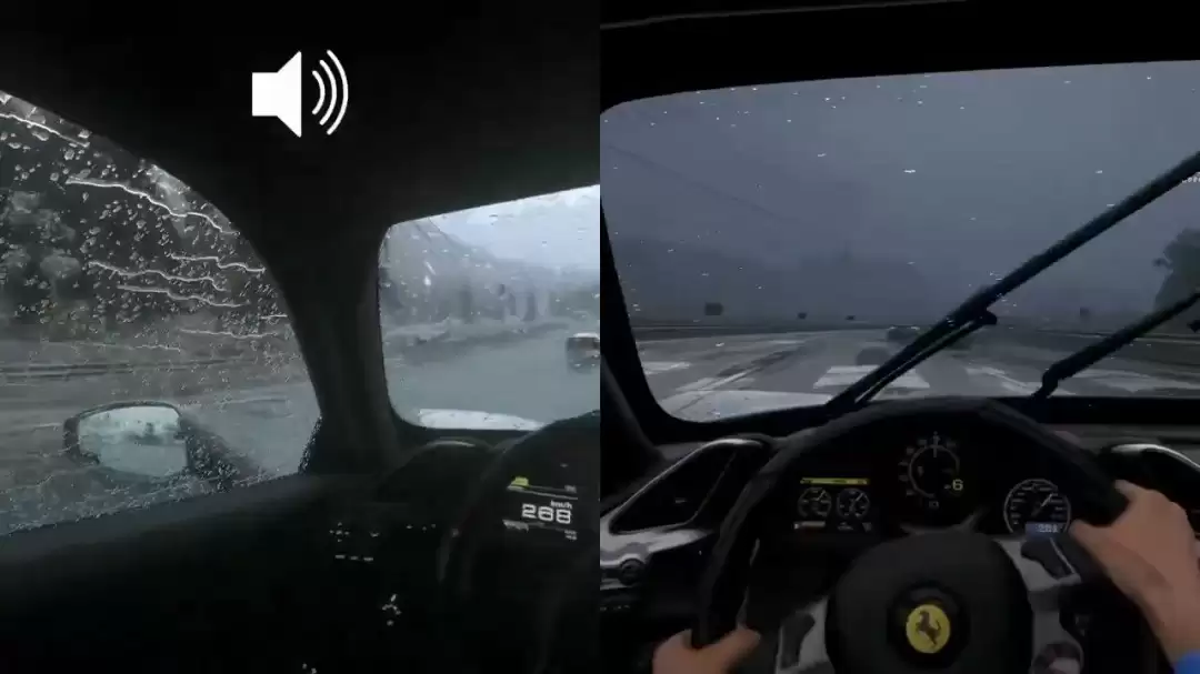 雨天效果对比：《驾驶俱乐部》vs《极限竞速：地平线6》