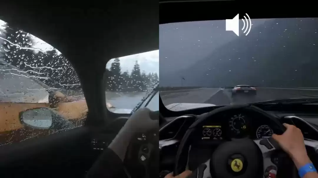 雨天效果对比：《驾驶俱乐部》vs《极限竞速：地平线6》