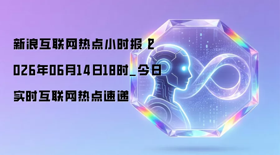新浪互联网热点小时报丨2026年06月14日18时_今日实时互联网热点速递