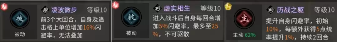 三国:天下归心闪避反伤队搭配推荐