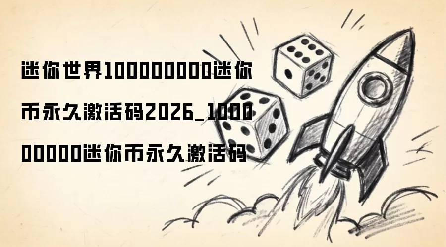 迷你世界100000000迷你币永久激活码2026_100000000迷你币永久激活码