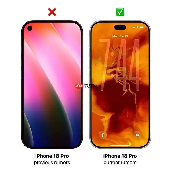 iPhone 18登上热搜 果粉看外观后释然：比左上角挖孔好太多