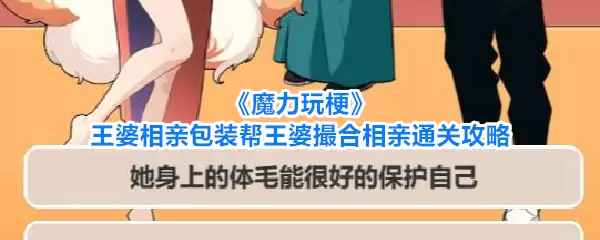 魔力玩梗 王婆相亲包装帮王婆撮合相亲通关攻略