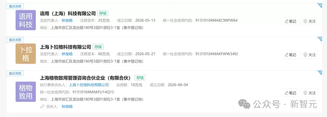 腾讯投了林俊旸1.4亿！前千问负责人创业，估值135亿