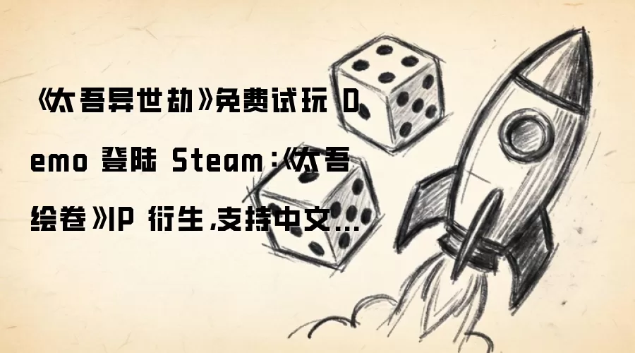 《太吾异世劫》免费试玩 Demo 登陆 Steam：《太吾绘卷》IP 衍生：支持中文配音