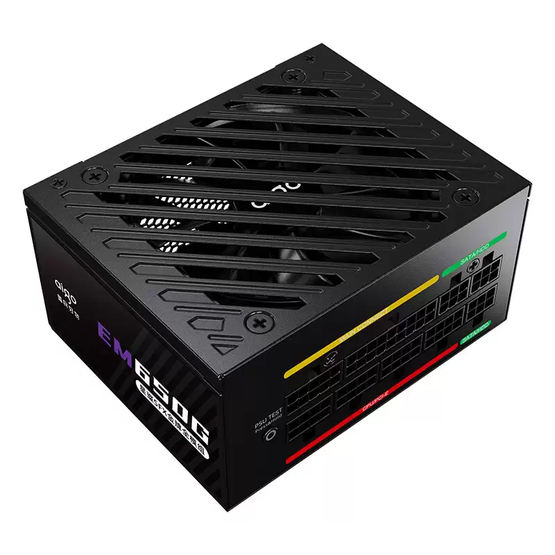 爱国者推出新款星璨 EM 系列全模组电源：可选 650/750/850W、配“一键检测”按钮：469 元起