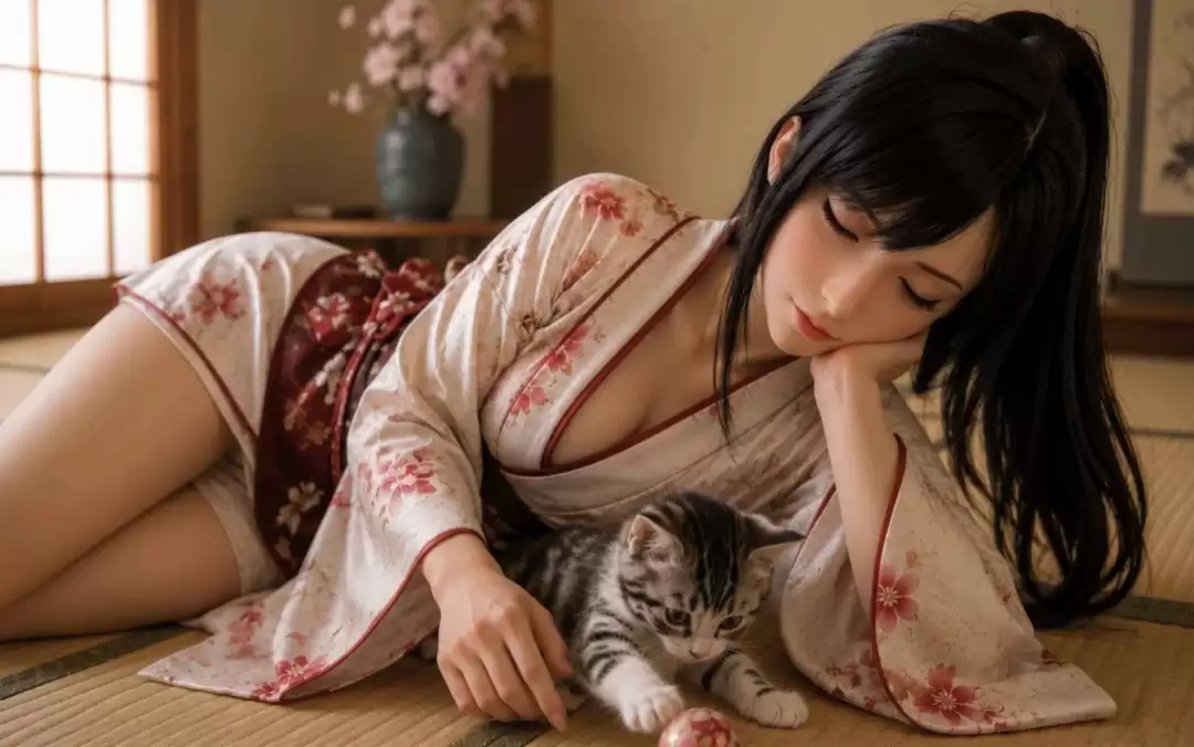蒂法睡美人等身人偶图赏:身材太顶 姿势任意摆