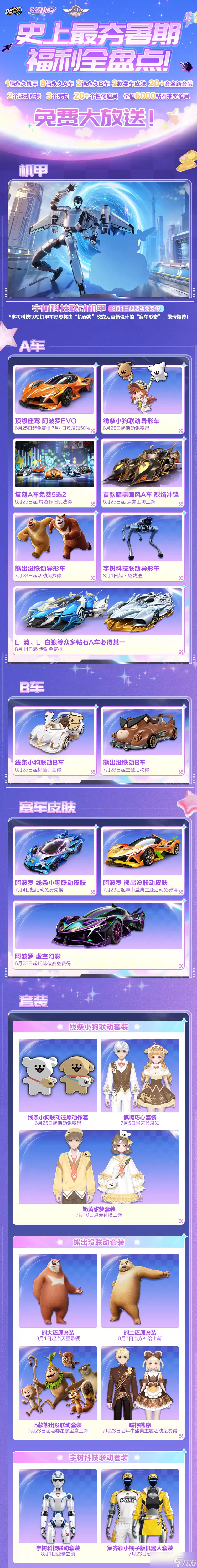《QQ飞车》据说这个暑期是“史上福利最多的夏天”