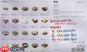 燕云十六声卖钱最多的食物是哪种-燕云十六声哪种食物能卖更多钱