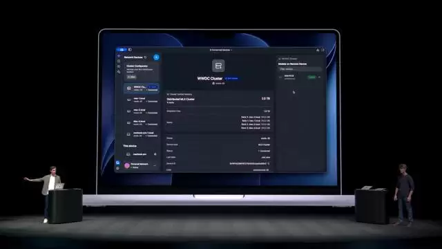 苹果AI讲座重头戏:4台Mac Studio本地运行Kimi K2.6模型