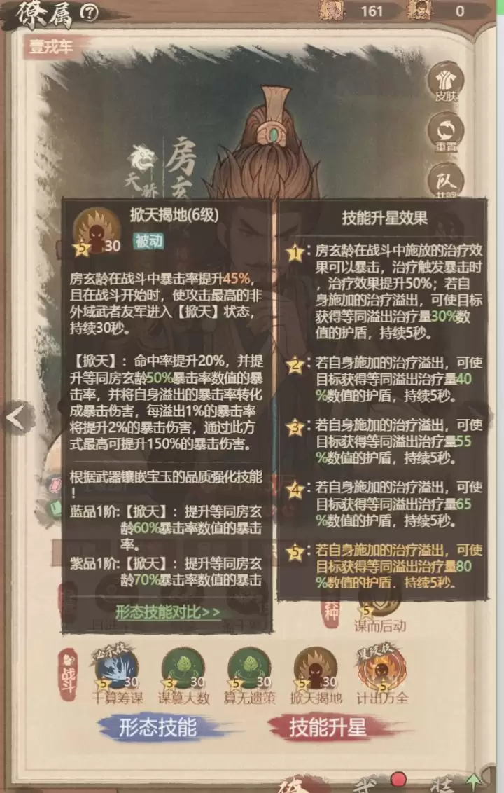 这城有良田房玄龄站位解析