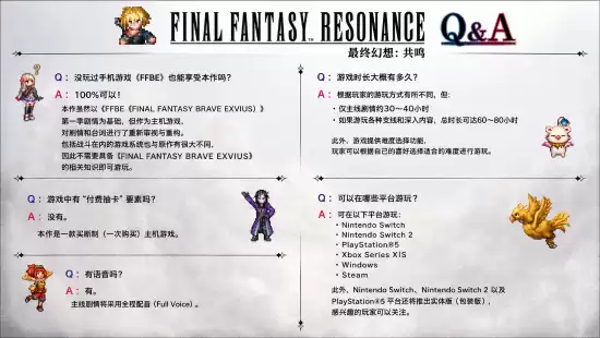 最终幻想：共鸣HD-2D新作正式官宣：买断制、全语音、多平台