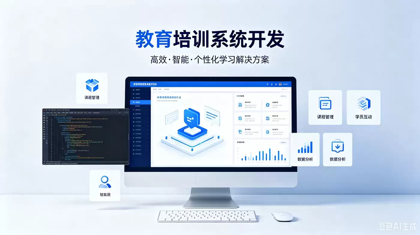 教育培训系统开发如何实现PC端:APP与小程序同步搭建
