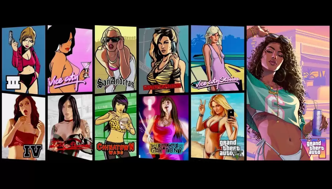《GTA6》封面女郎变成拉丁裔 网友将其换成白人