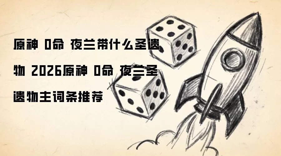 原神 0命 夜兰带什么圣遗物 2026原神 0命 夜兰圣遗物主词条推荐