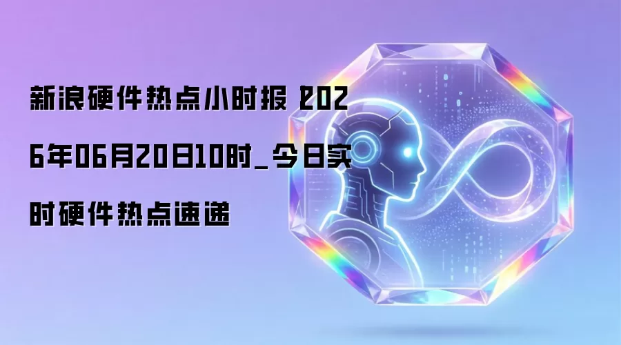 新浪硬件热点小时报丨2026年06月20日10时_今日实时硬件热点速递