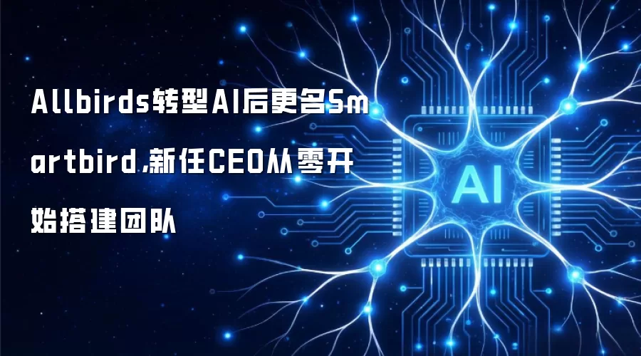 Allbirds转型AI后更名Smartbird,新任CEO从零开始搭建团队