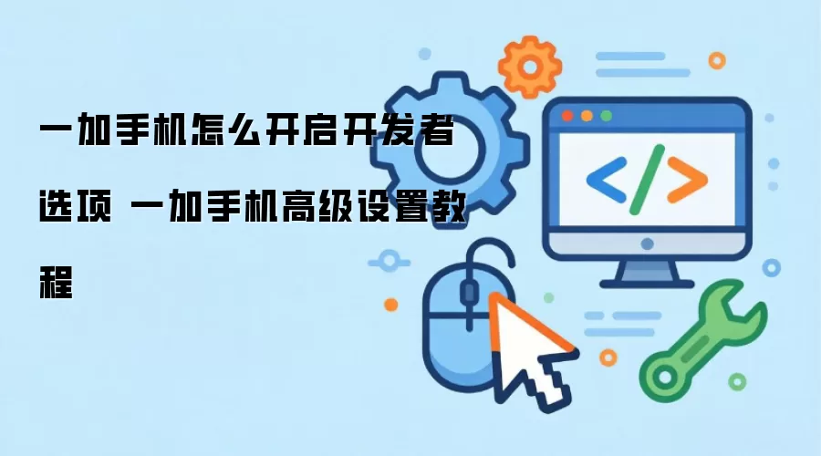 一加手机开启开发者选项方法 一加手机高级设置教程