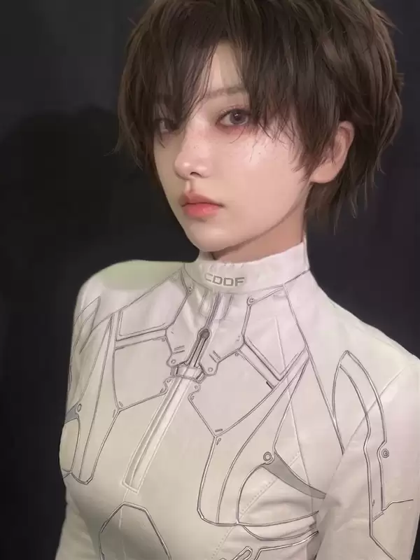 《剑星：血雨》伊薇Cos美照欣赏 你喜欢短发妹子吗