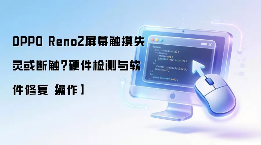 OPPO Reno2屏幕触摸失灵或断触?硬件检测与软件修复【操作】