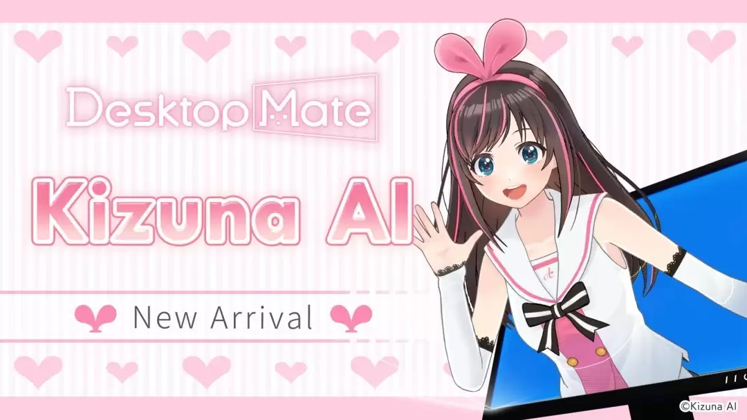 桌面伴侣新DLC羁绊爱登场：Vtuber Kizunai