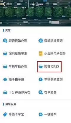 如何利用交管12123平台提交交通违法举报