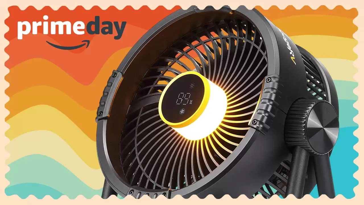 Prime Day 优惠：BougeRV 便携式智能台扇立减 40%：支持 33 小时无线续航