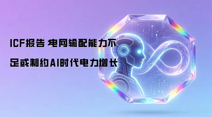 ICF报告：电网输配能力不足或将限制AI时代电力增长
