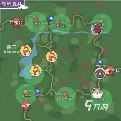 小森生活野果采集地点合集：全地图野果位置详细指南