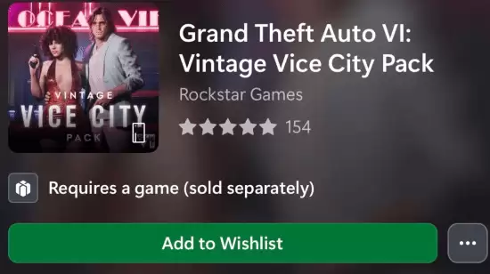 GTA6罪恶都市复古礼包上线Xbox商店：限时免费赠予预