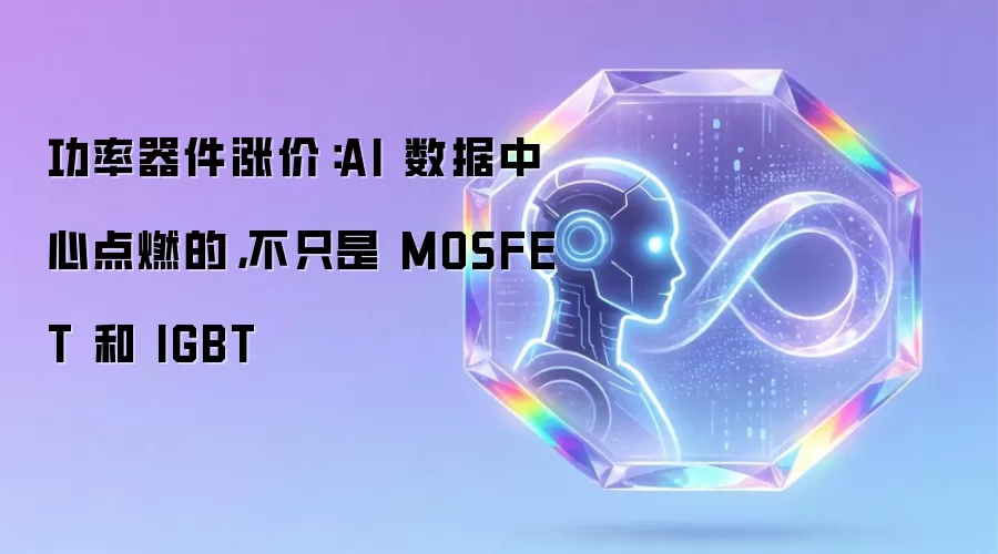 功率器件涨价：AI 数据中心点燃的：不只是 MOSFET 和 IGBT