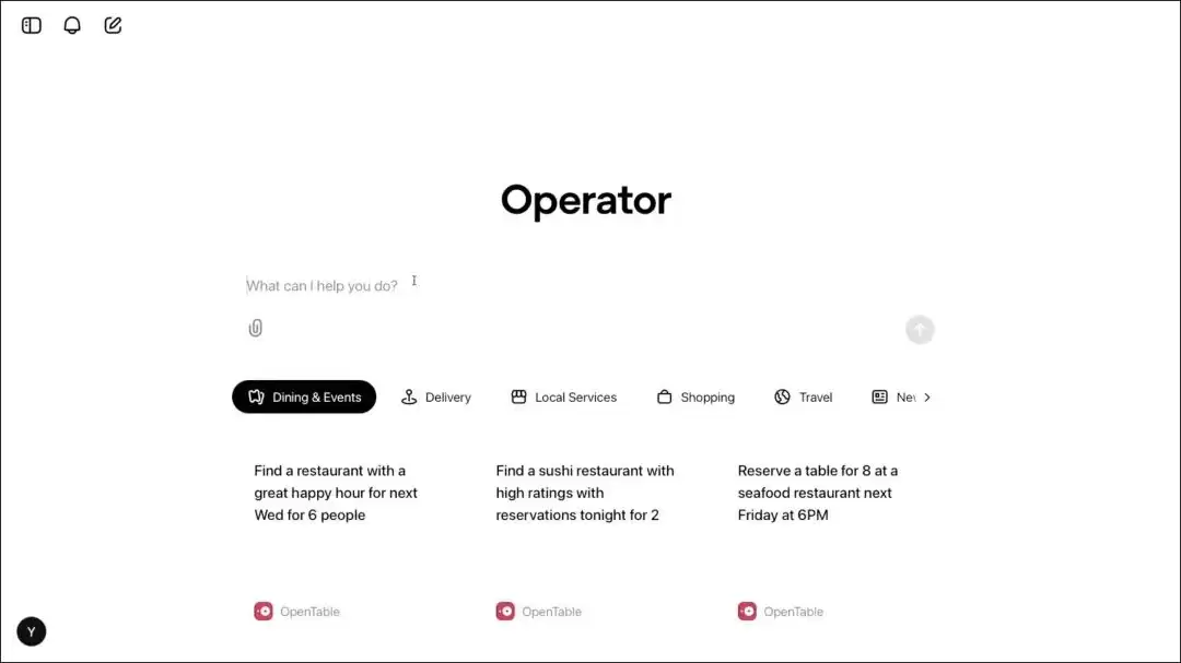 OpenAI推出首个电脑智能体