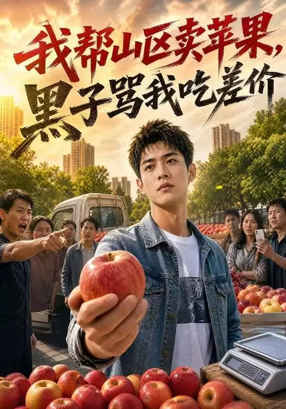 短剧《我帮山区卖苹果，黑子骂我吃差价》剧情介绍