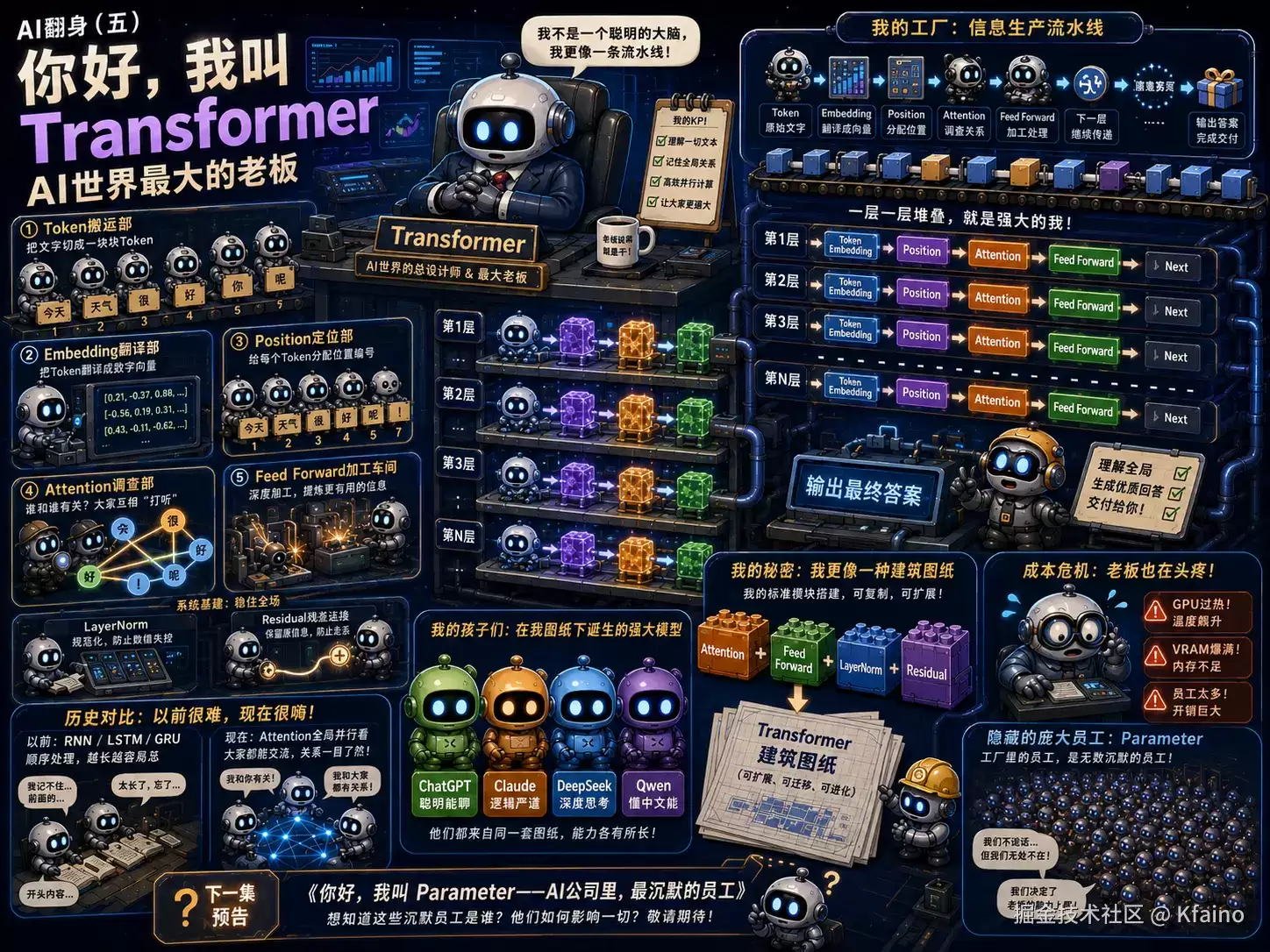 码农的AI翻身五 你好：我叫 Transformer
