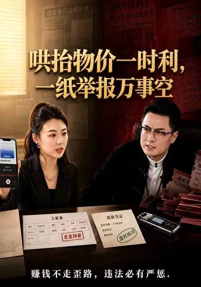 短剧《哄抬物价一时利，一纸举报万事空》剧情介绍