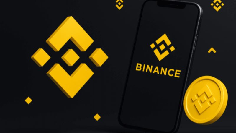 Binance App 品牌手机画面