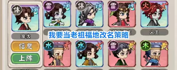 我要当老祖福地改名方案
