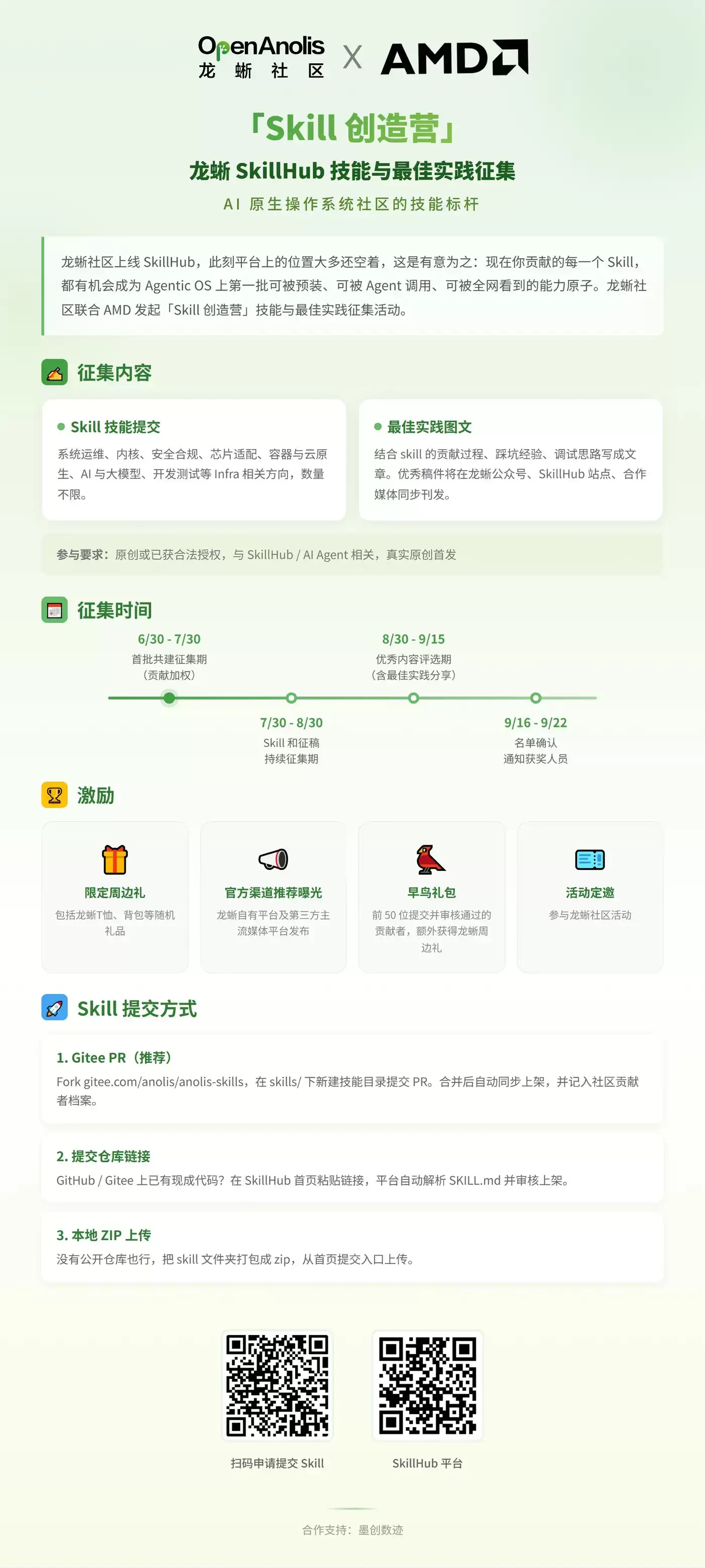 Skill 创造营 —— 龙蜥 SkillHub 技能与最佳实践征集