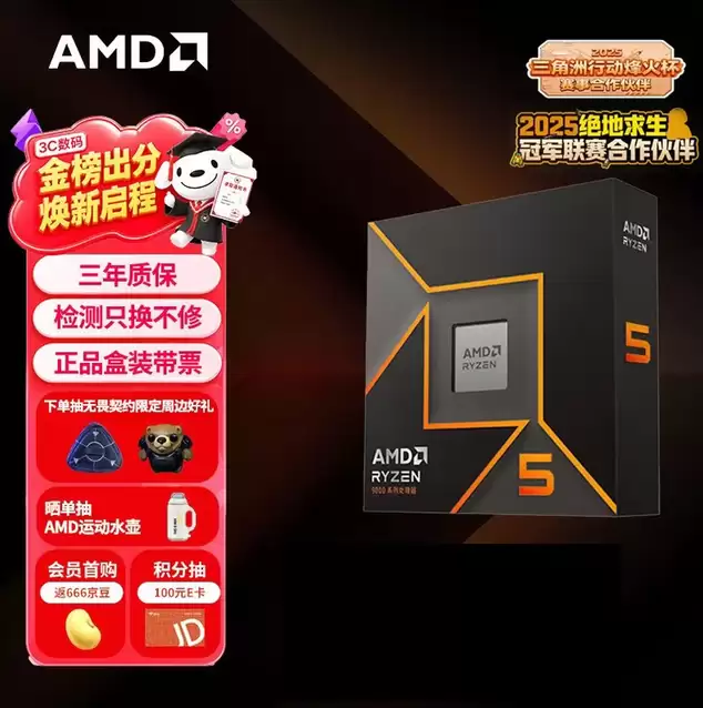 性能与成本的黄金搭档：锐龙5 9600X配单通道DDR5