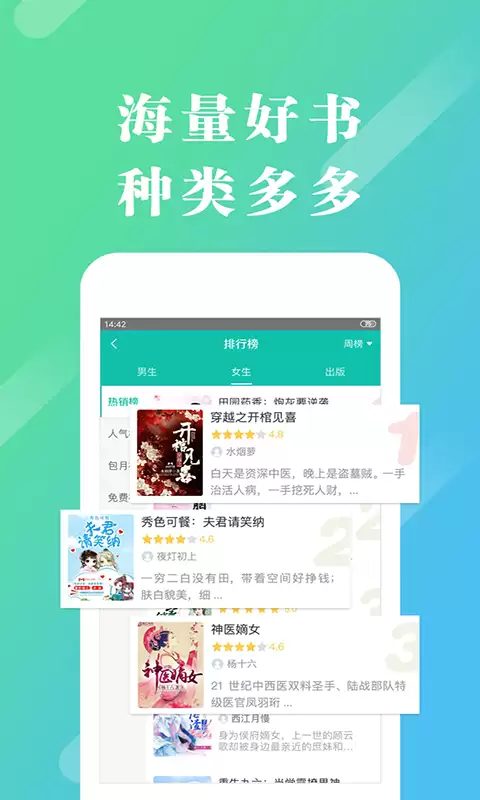 免费小说阅读APP推荐：2026年热门无广告正版软件合集