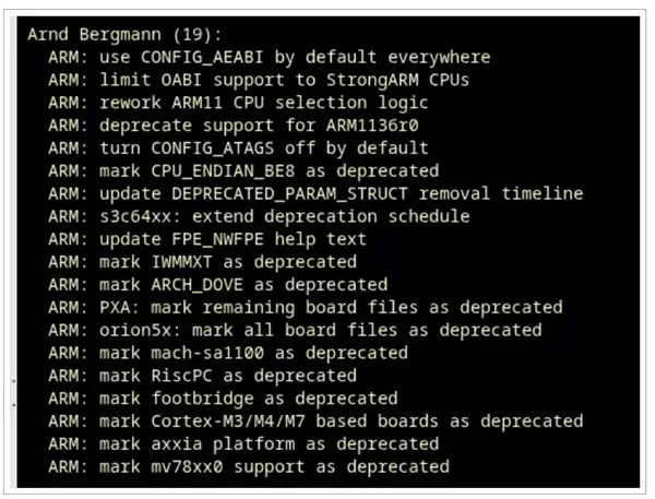ARM Linux内核启动老旧平台清理计划：2027年初