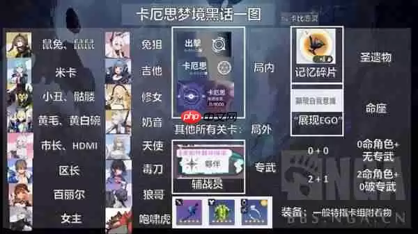 卡厄思梦境黑话术语与角色简称是什么-卡厄思梦境黑话术语和角色简称分享
