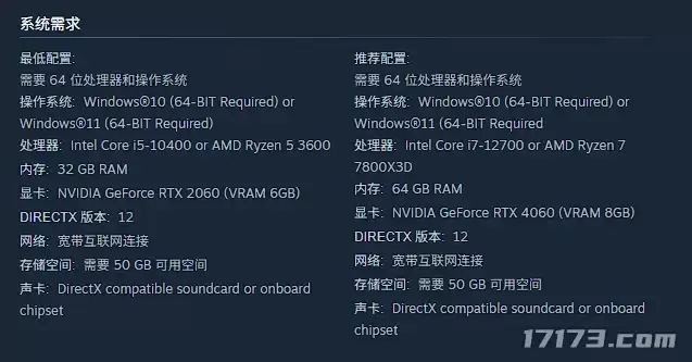 韩版全境封锁 Cinder City 内存要求降至32GB:显卡提升一个档次