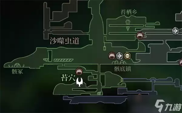 空洞骑士丝之歌苔莓位置详解：一文告诉你具体在哪里