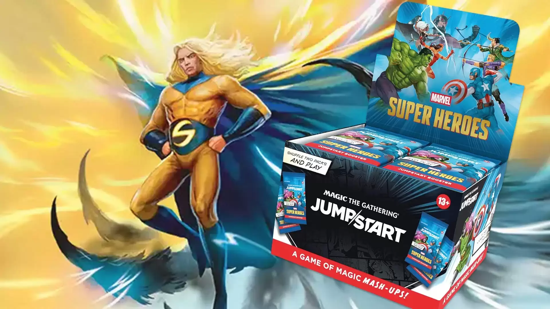 万智牌：旅法师对决-Marvel Super Heroes Jumpstart 补充包盒限时降价31%