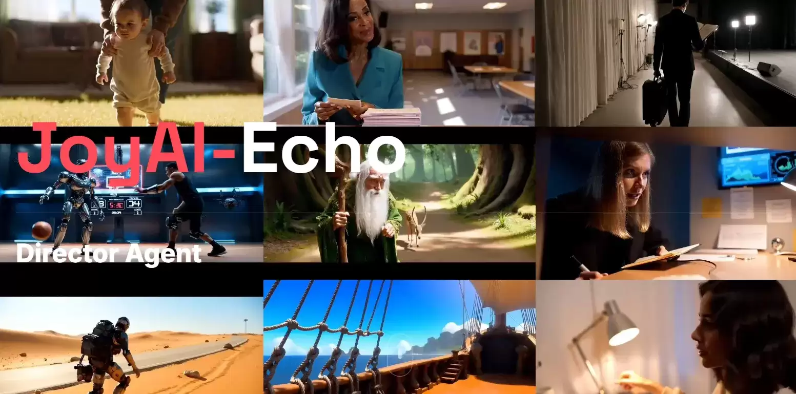 JoyAI-Echo – 京东推出长音视频生成与多镜头故事创作框架